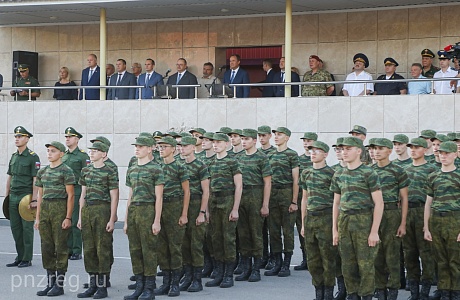 Military-Patriotic Training Camps of Volga Federal District Opened in Penza