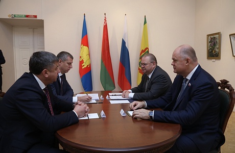 OIeg Melnichenko and Dmitry Krutoy Discuss Cooperation Between Penza Oblast and Belarus OIeg Melnichenko and Dmitry Krutoy Discuss Cooperation Between Penza Oblast and Belarus