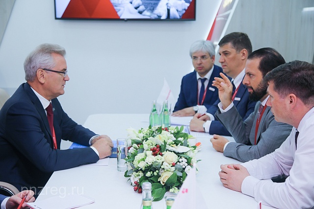 The Governor discussed prospects of pig breeding projects implementation in Penza region with the director general of “Cherkizovo” group