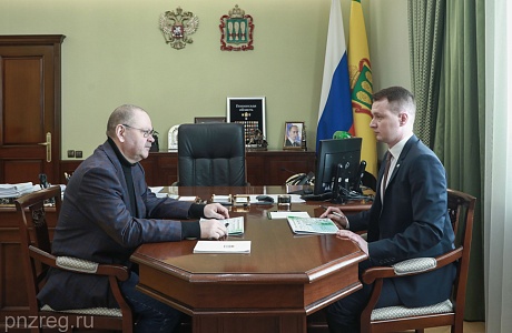 Governor Discusses Prospects for Further Cooperation with Director of Sberbank's Penza Branch
