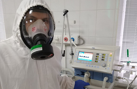 Burdenko Regional Hospital Receives 5 More Lung Ventilators