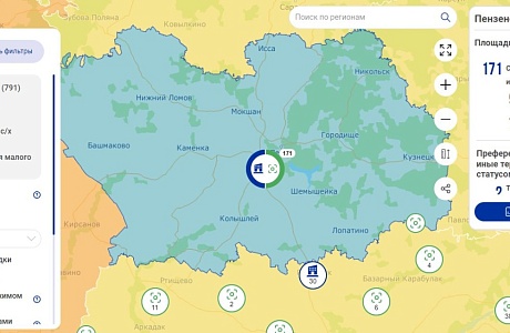 Penza Oblast Investment Map Now Available